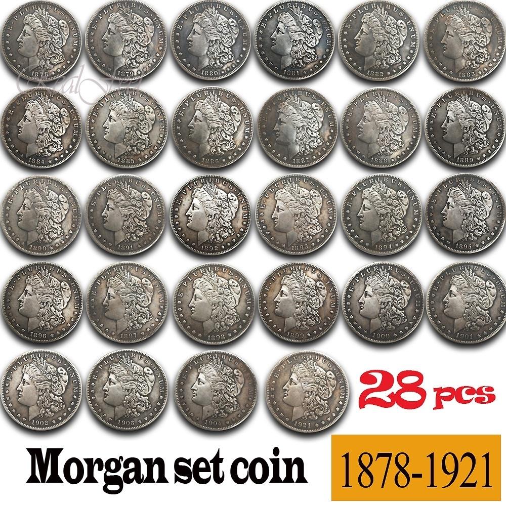 🔥Last Day 60% OFF-🔥【Complete Set】1878-1921, XF Morgan Silver Dollar Coin