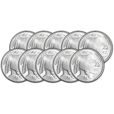 ⏰Sold Out Soon (Only 7 Days!)🪙American Buffalo Silver Round - BU Coin