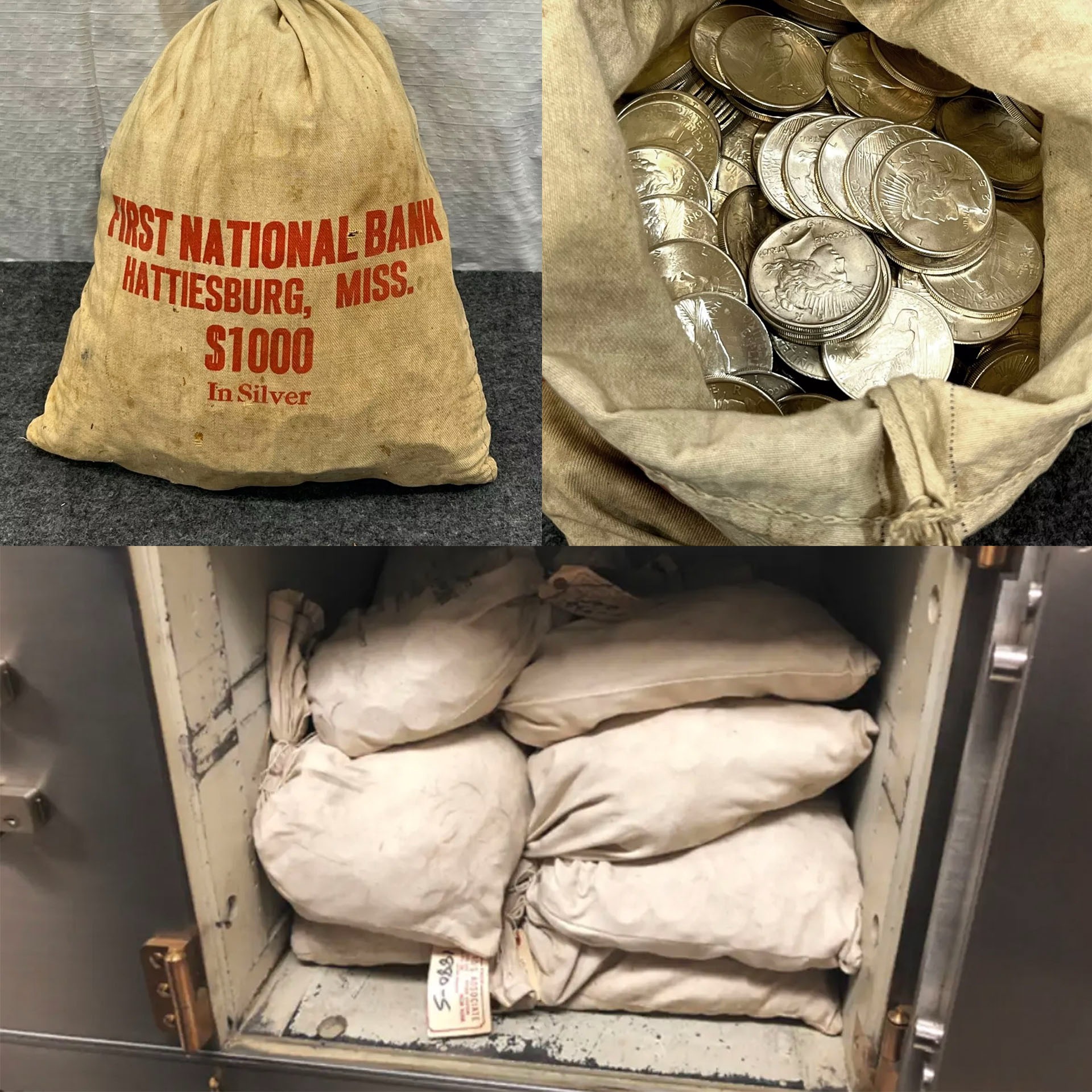 💴Last 12 Sets!!! 🪙The Complete Set Of 1794-1804 Liberty Flowing Hair Silver Dollar(11Pcs)