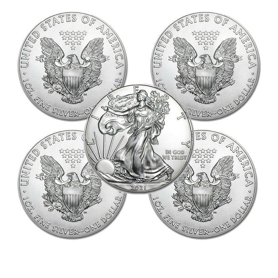 2021 1 oz American Silver Eagle BU (Today is only USD19.99)