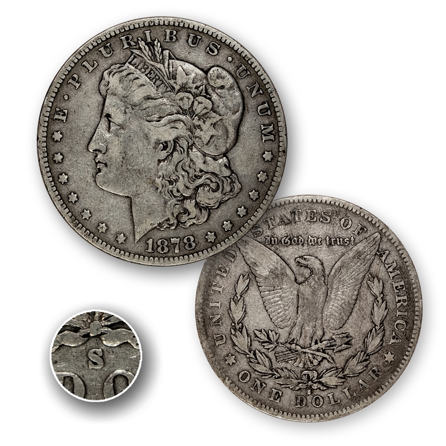 🔥LAST DAY SALE 70% OFF🔥28 PCS 1878-1902 Morgan Silver Dollar 【Complete Set】