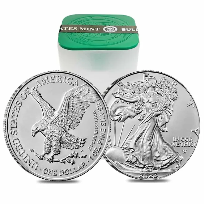 2023 1 oz Silver American Eagle $1 Coin BU