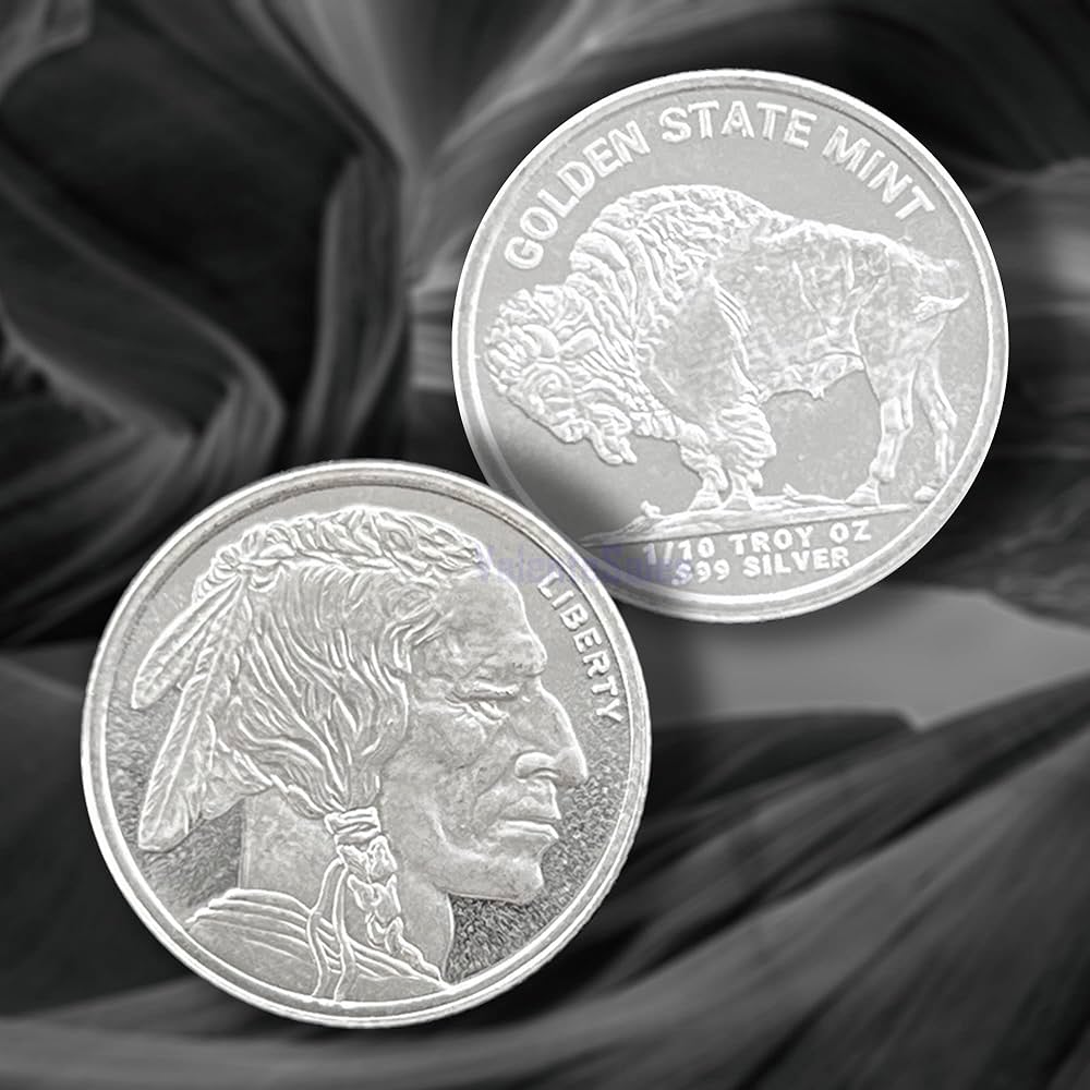 ⏰Sold Out Soon (Only 7 Days!)🪙American Buffalo Silver Round - BU Coin