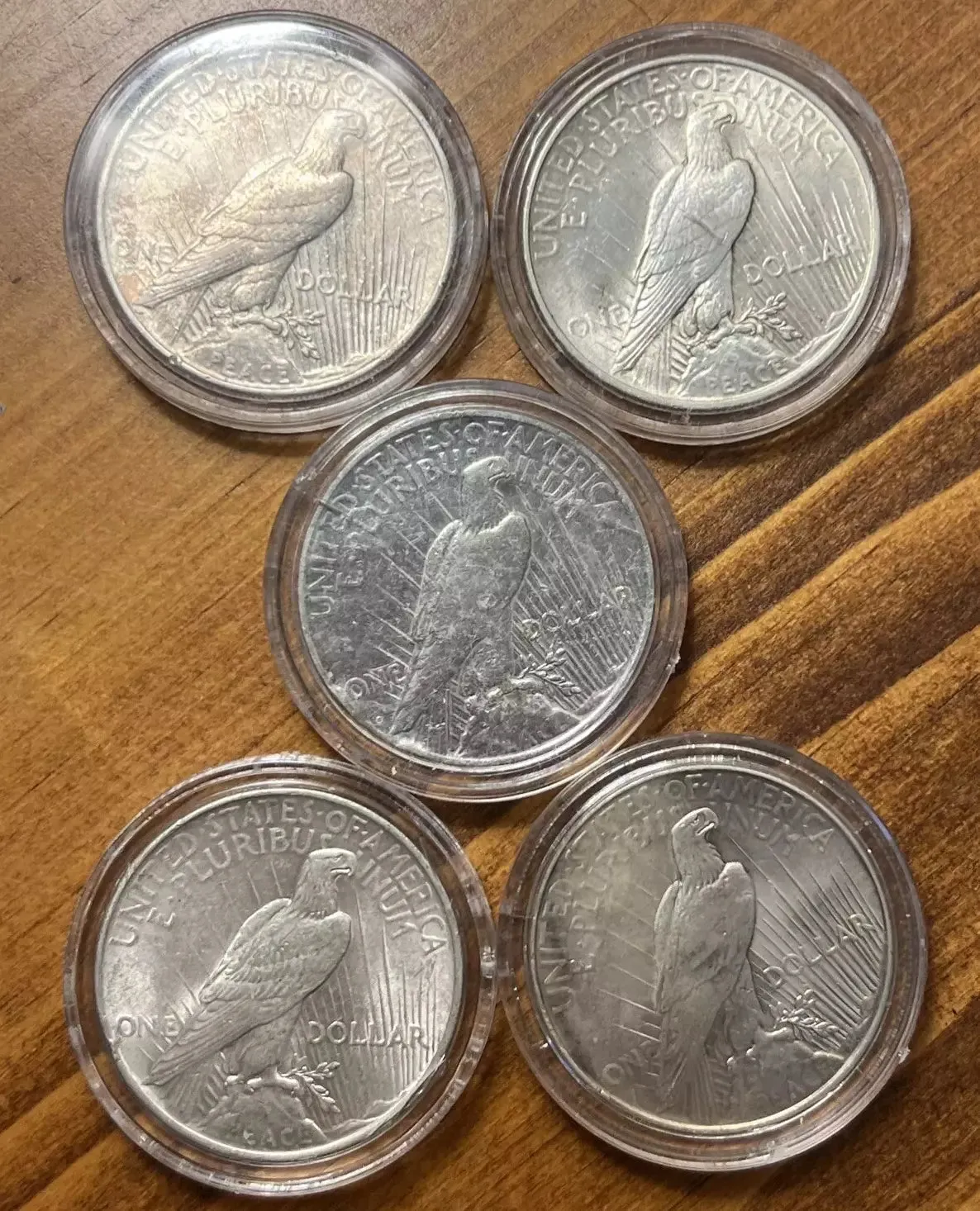 😱Hurry!!!Sold out soon!💴The Complete Collection of Peace Silver Dollar【1921~1935】12Pcs