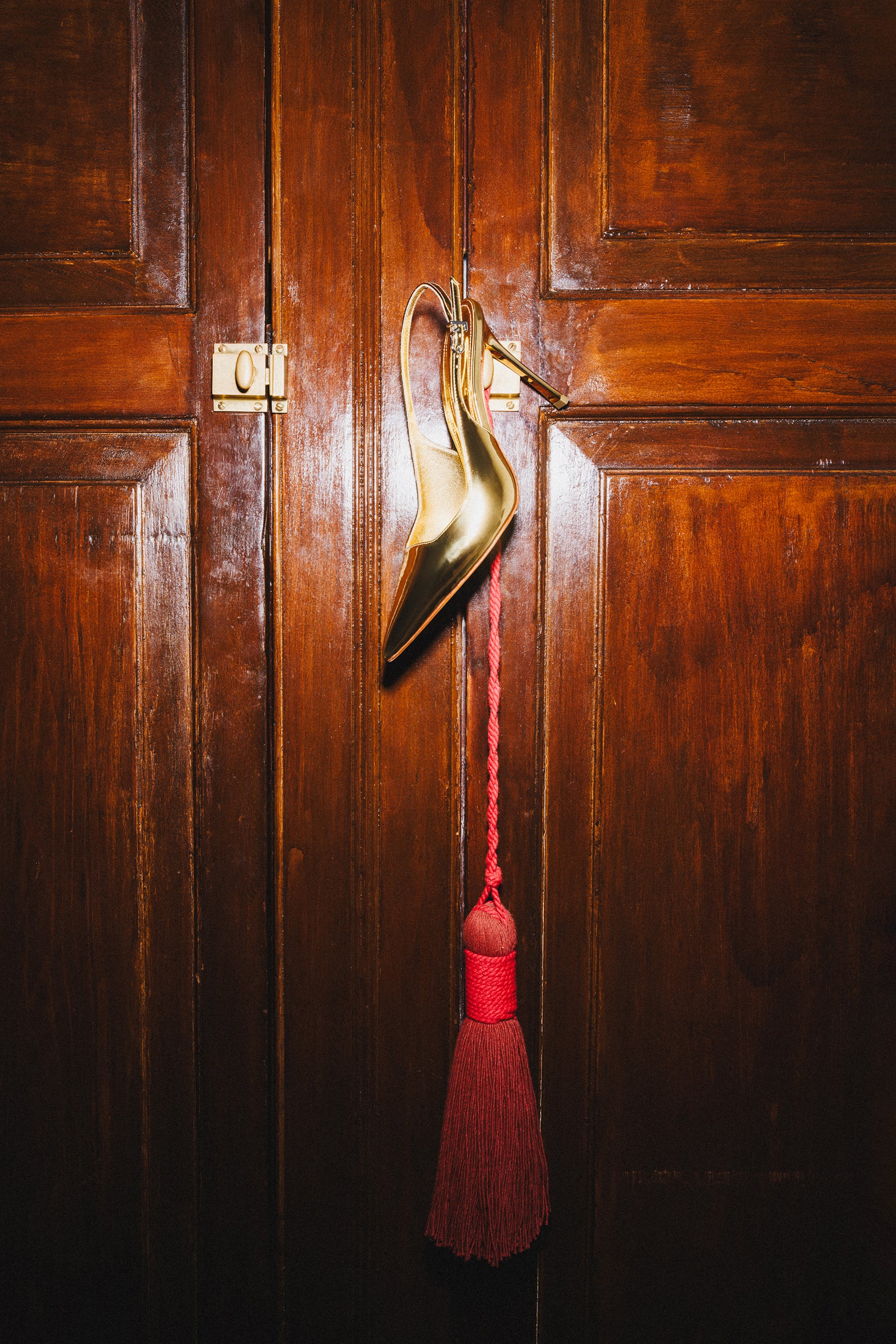 Kaitlan Pump In Gold Specchio