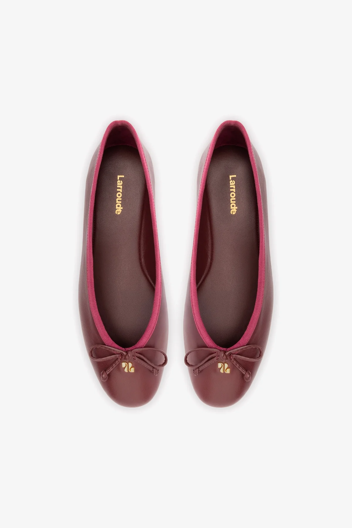 Pavlova Ballet Flat In Burgundy Leather