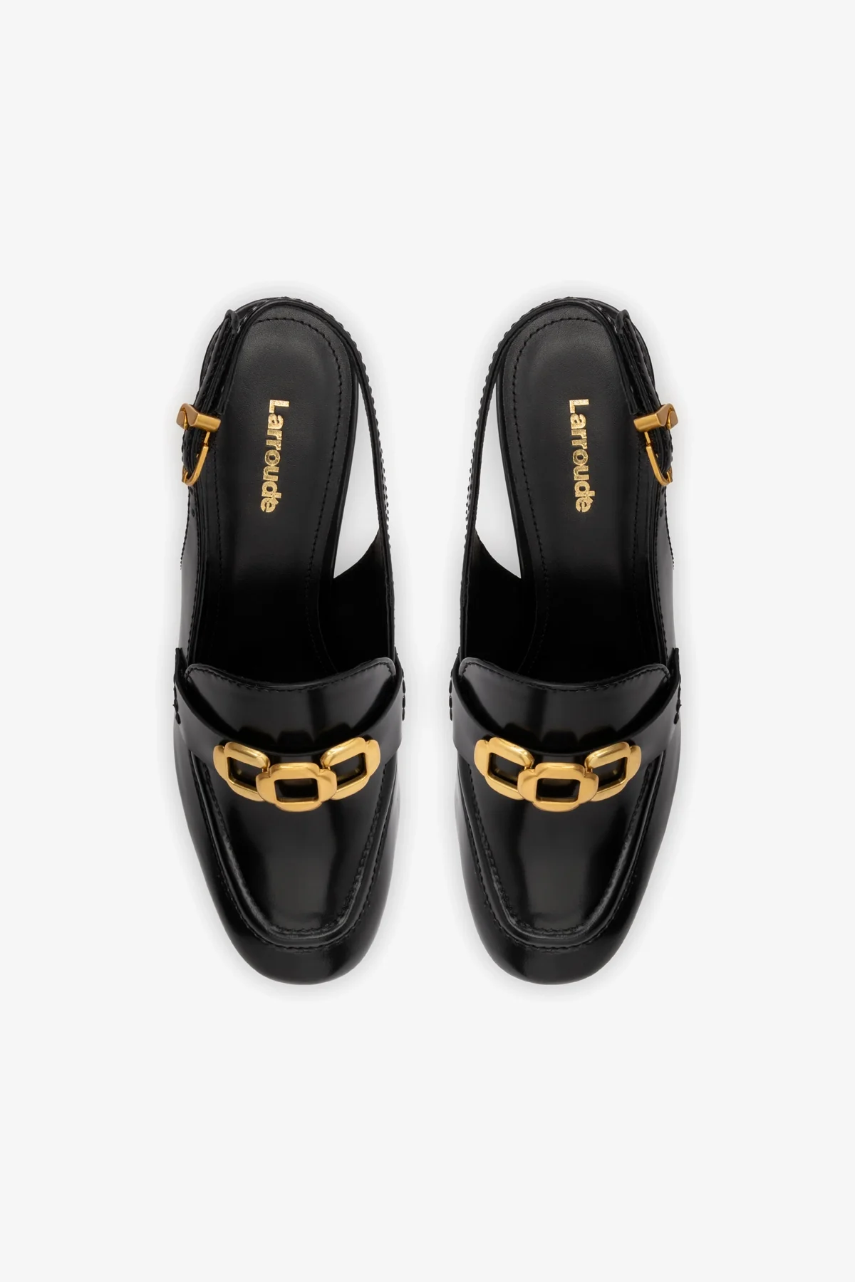 Harrington Loafer Low In Black Box Leather