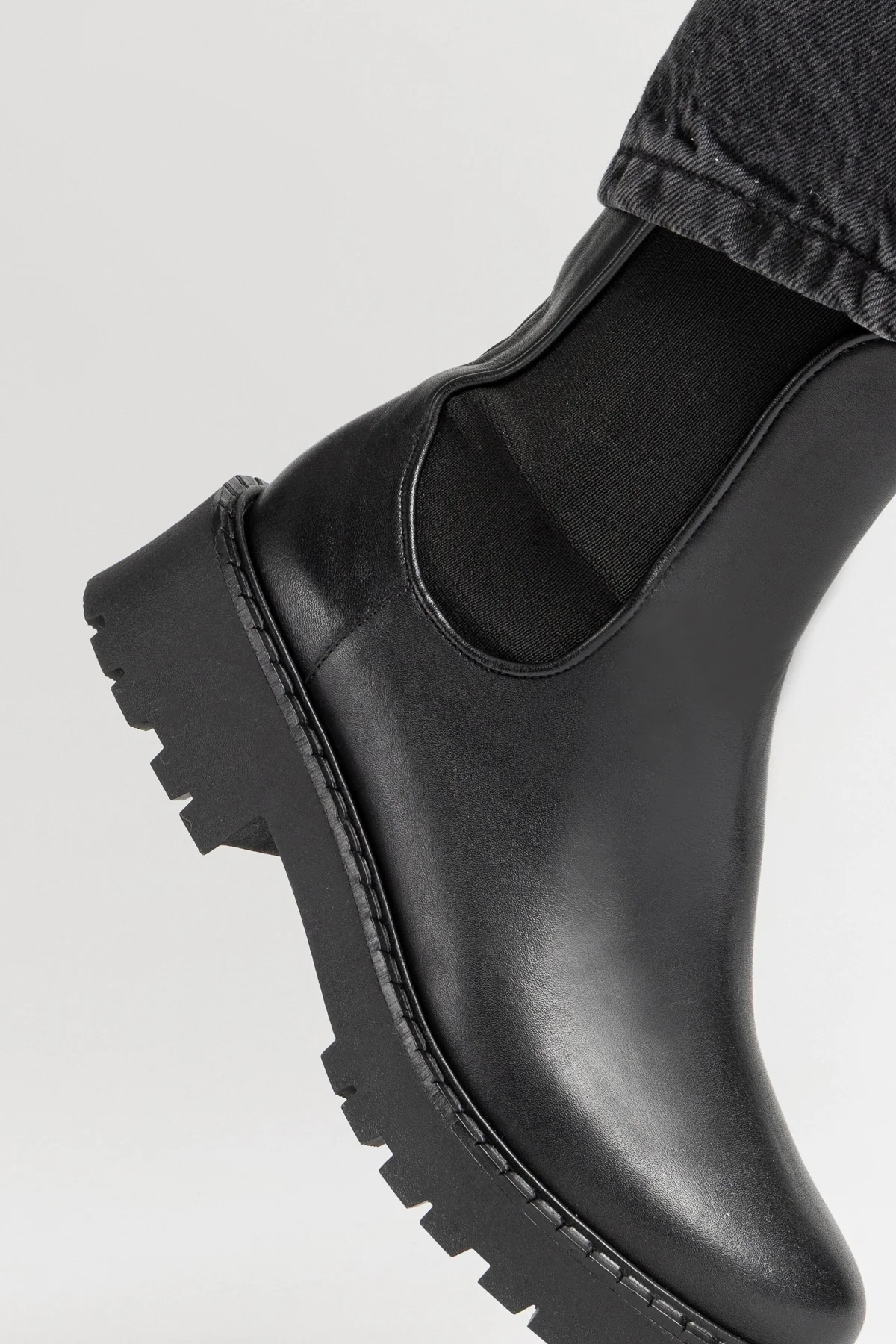 Sancha Boot In Black Leather