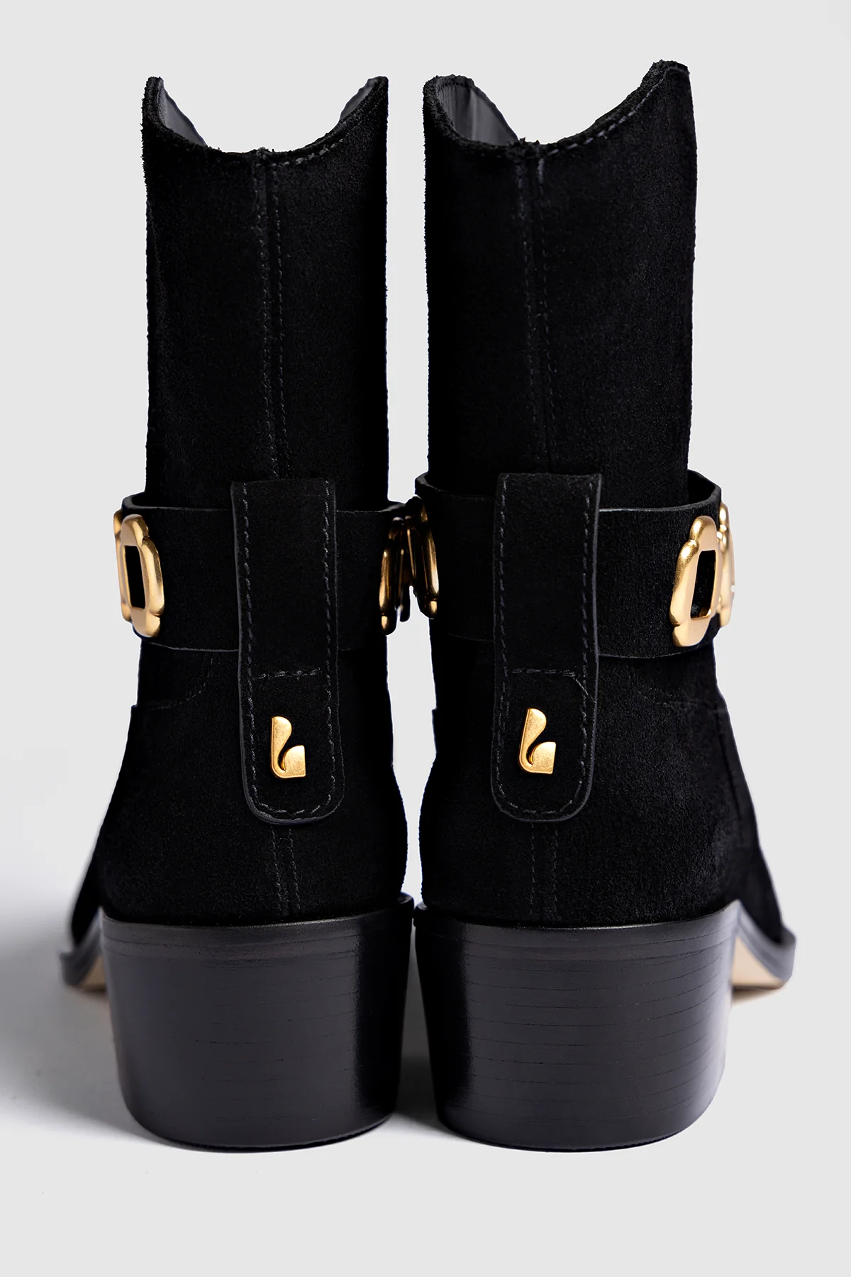 Milan Rodeo Bootie In Black Suede