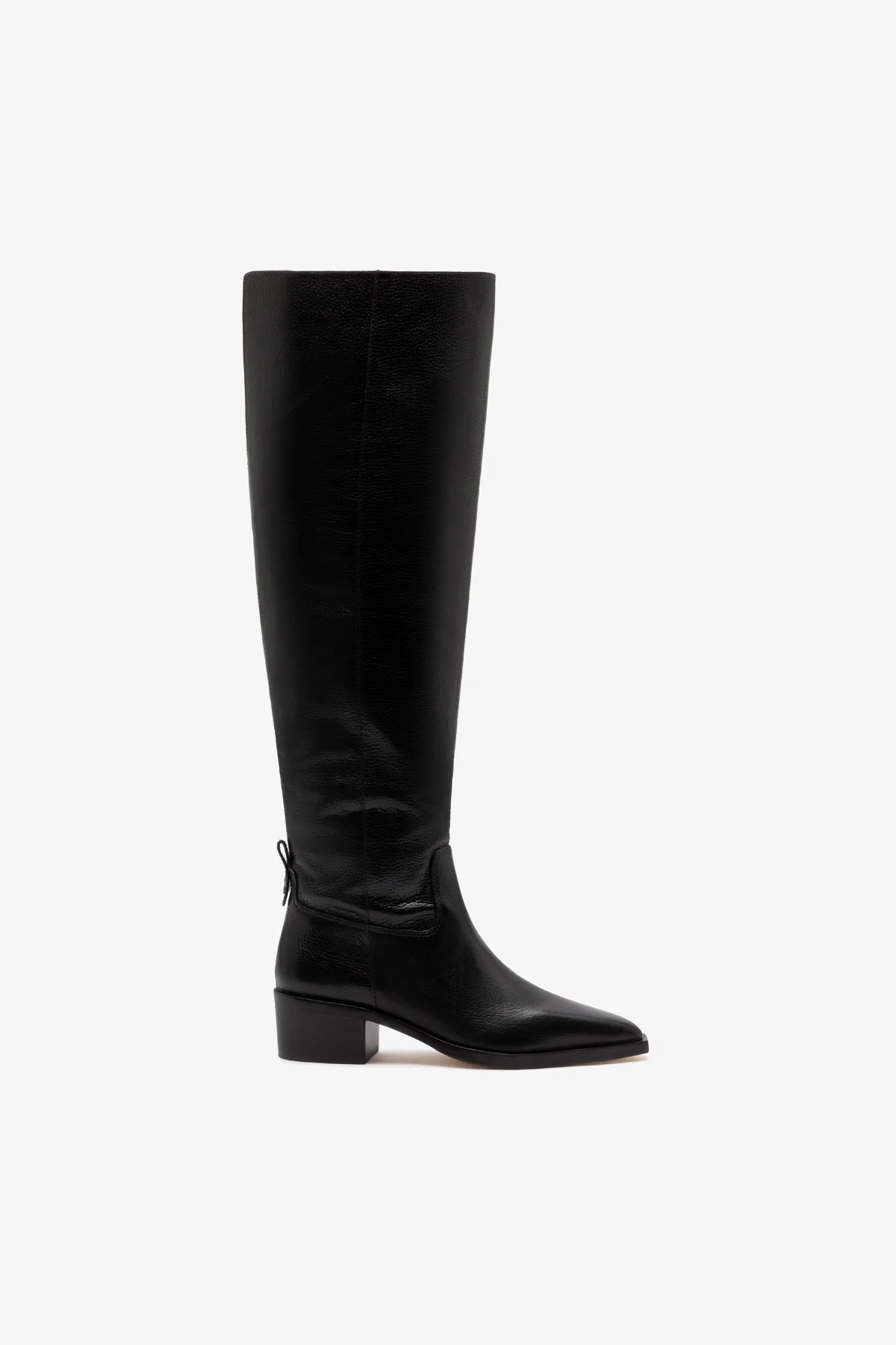 Florencia Hi Boot In Black Leather