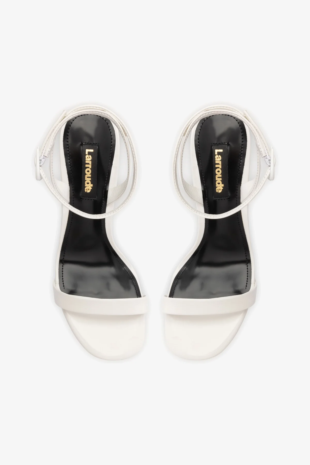 Veronina Sandal In White Patent Leather