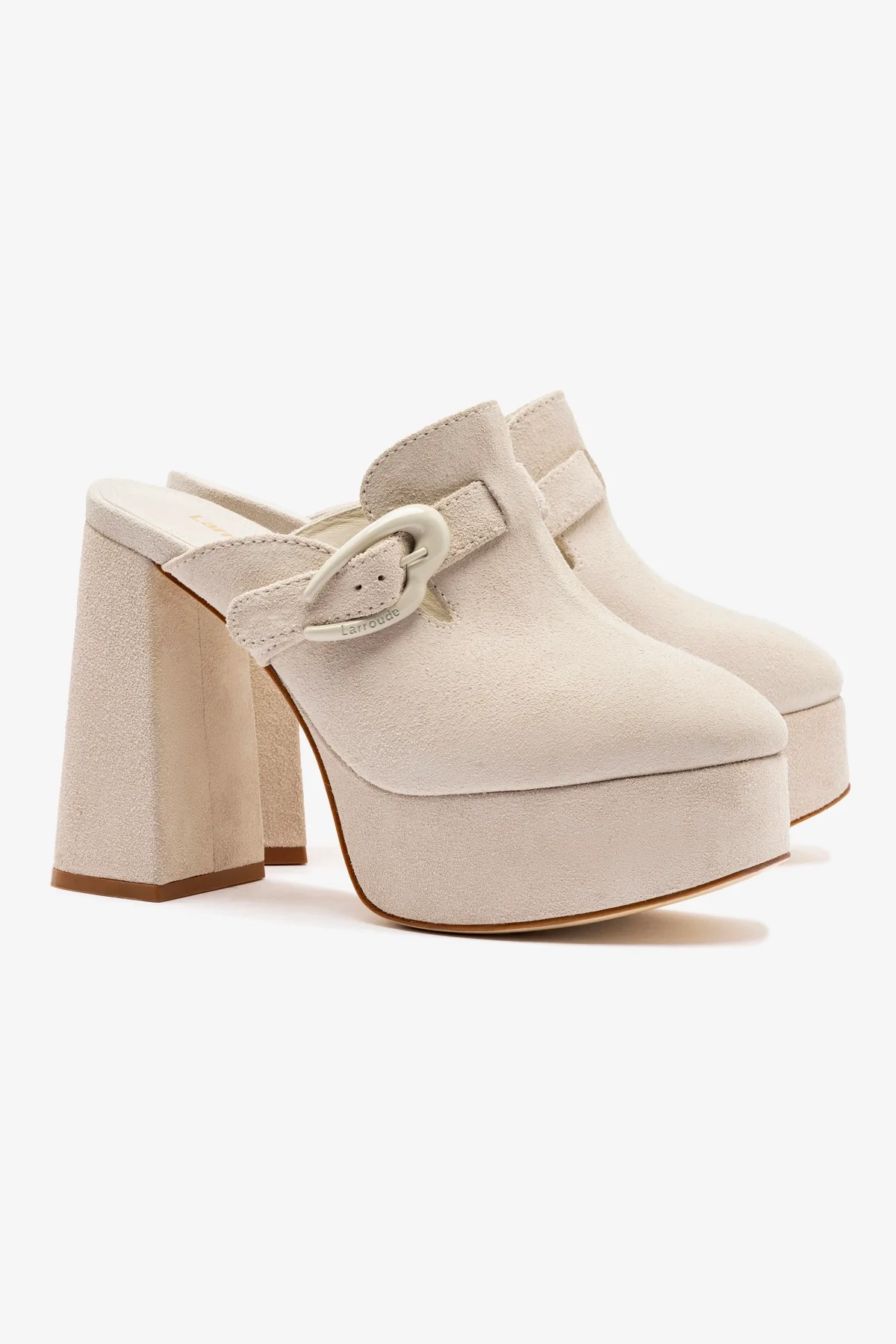 Dolly Verona Clog In Grey Suede