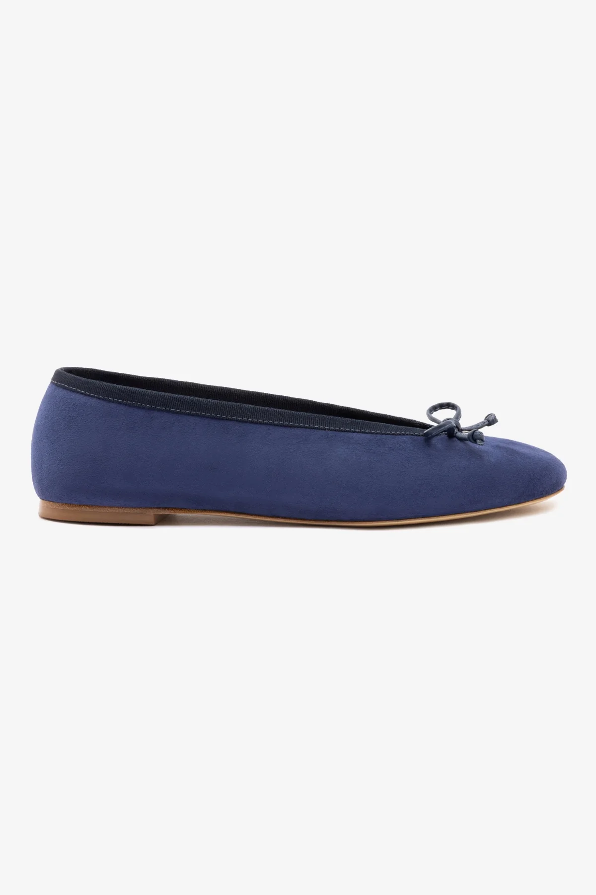 Pavlova Ballet Flat In Indigo Suede