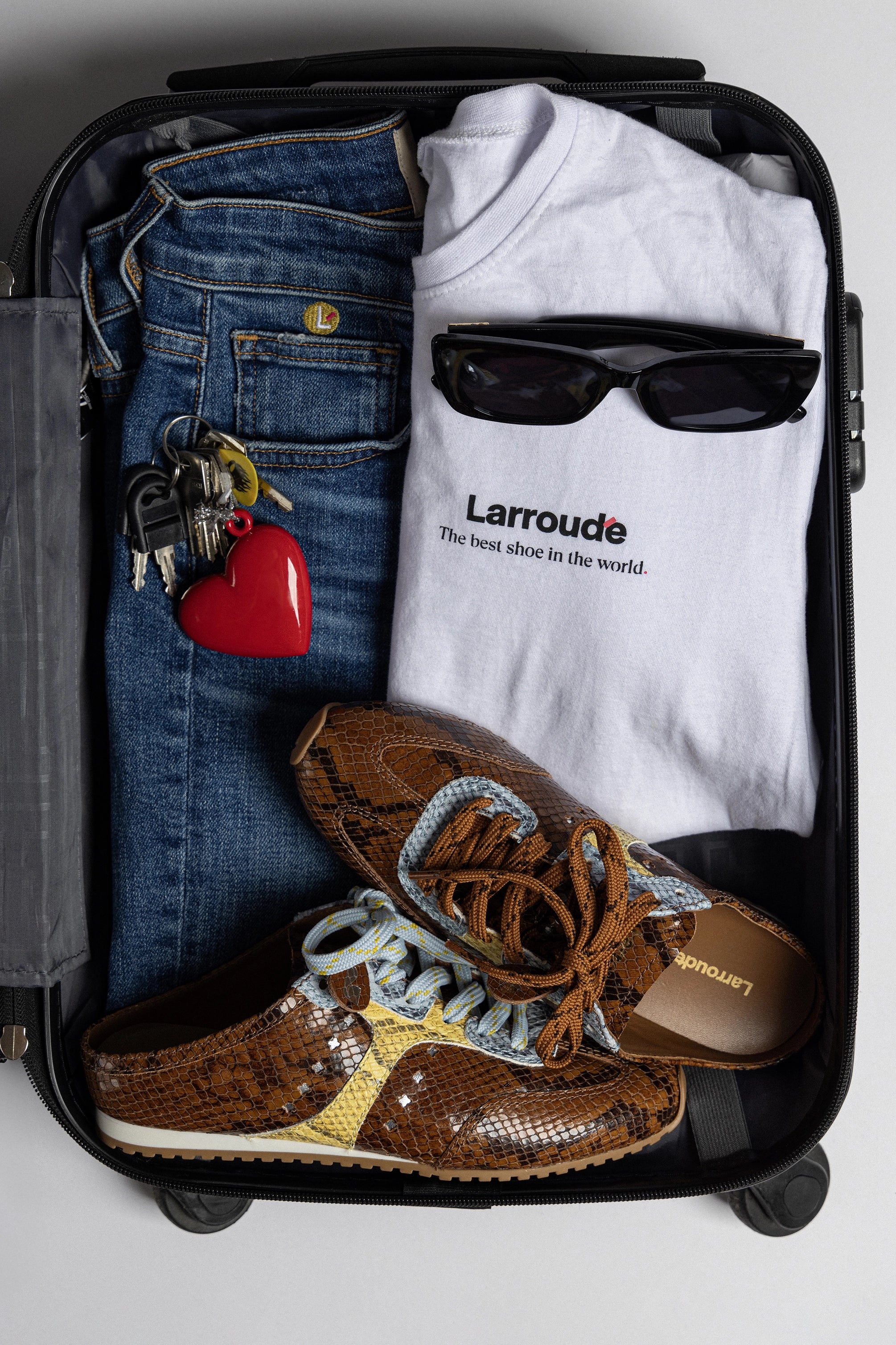 Stella Mule In Python Printed Leather