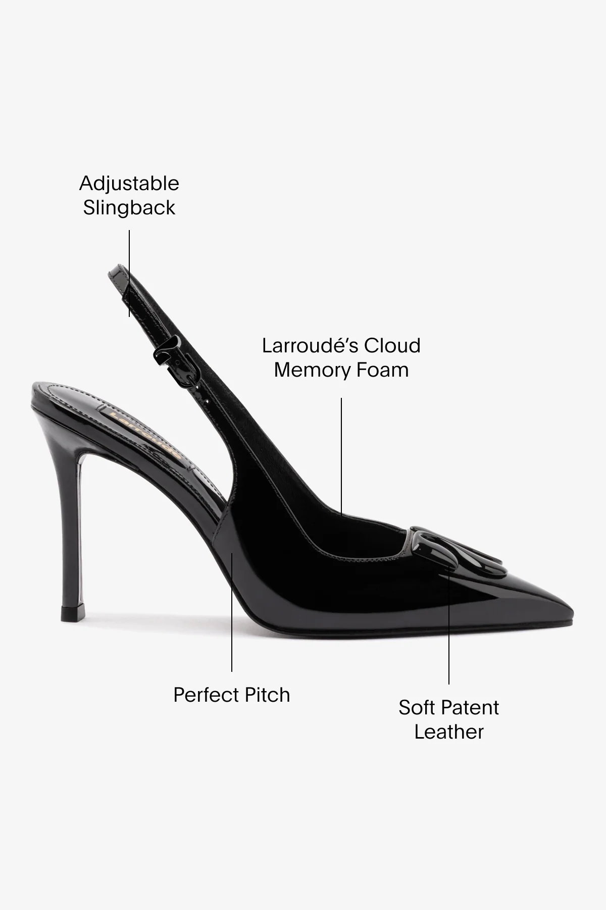 Kaitlan LL Pump In Black Patent Leather
