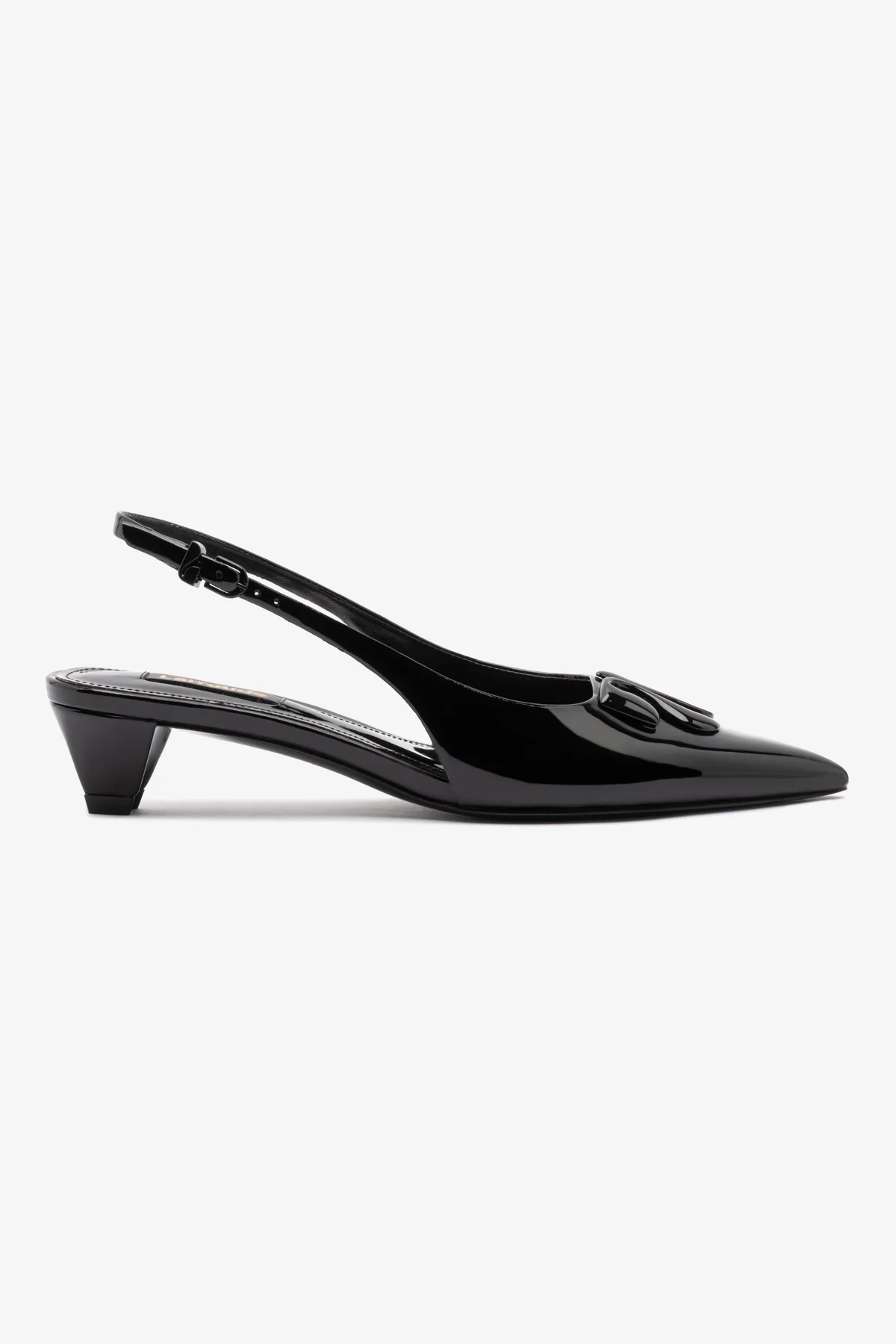 Kaitlan LL Low Pump In Black Patent Leather