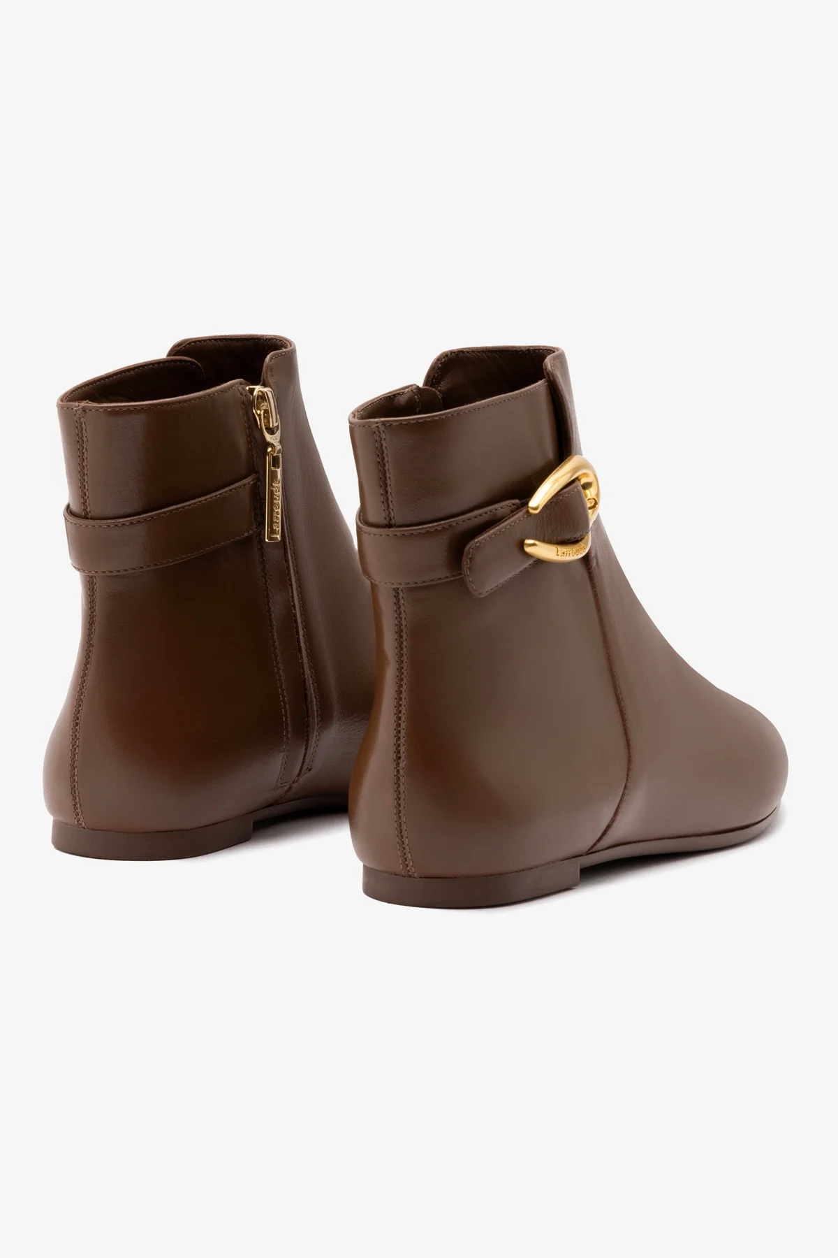 Mini Verona Boot In Burnt Umber Leather