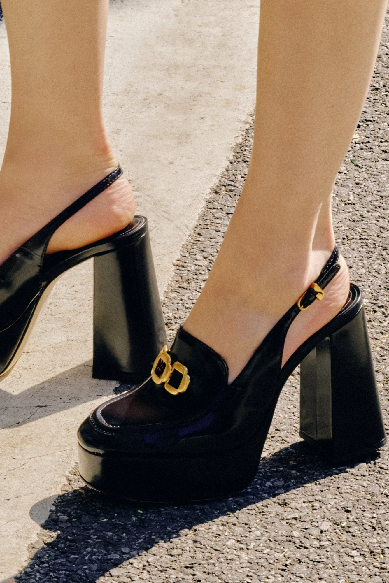 Harrington Loafer Hi In Black Box Leather