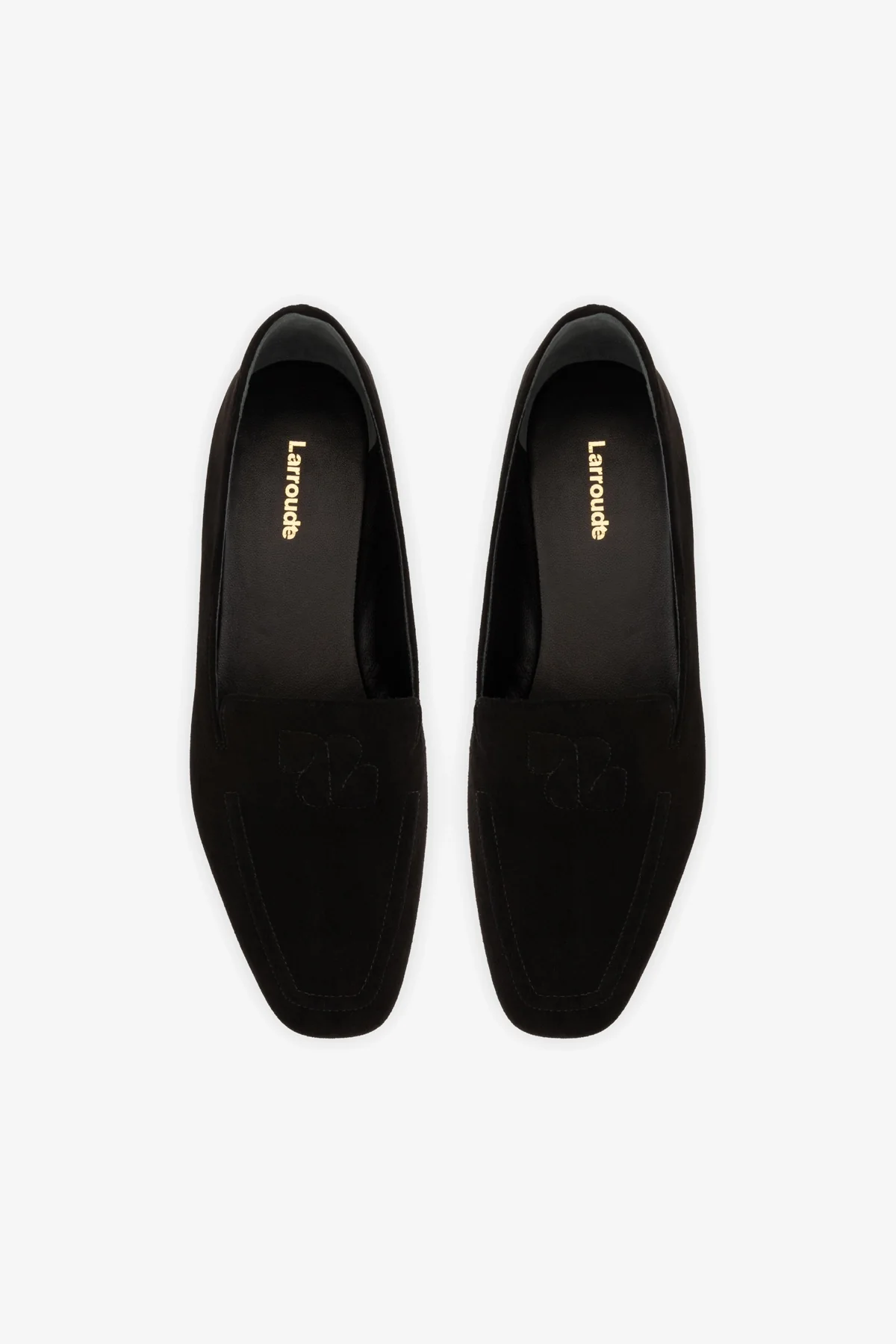 Penny Loafer In Black Suede