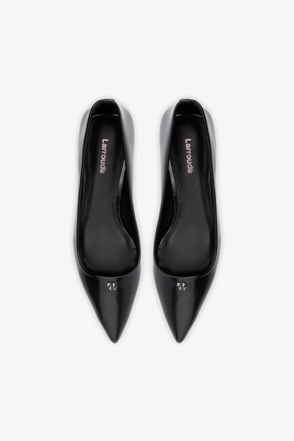 Ruth Pump In Black Box Leather