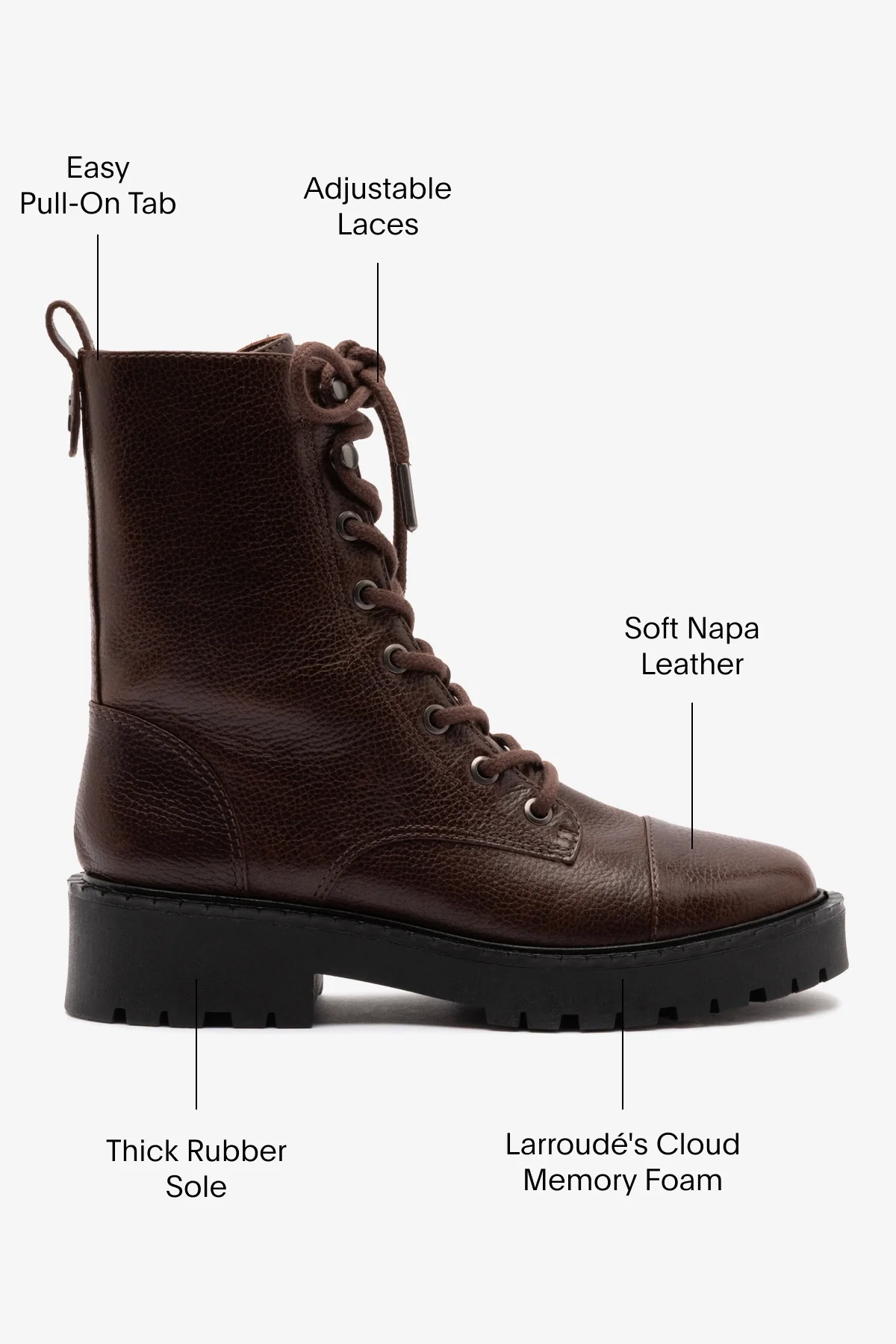 Trinity Boot In Brown Leather