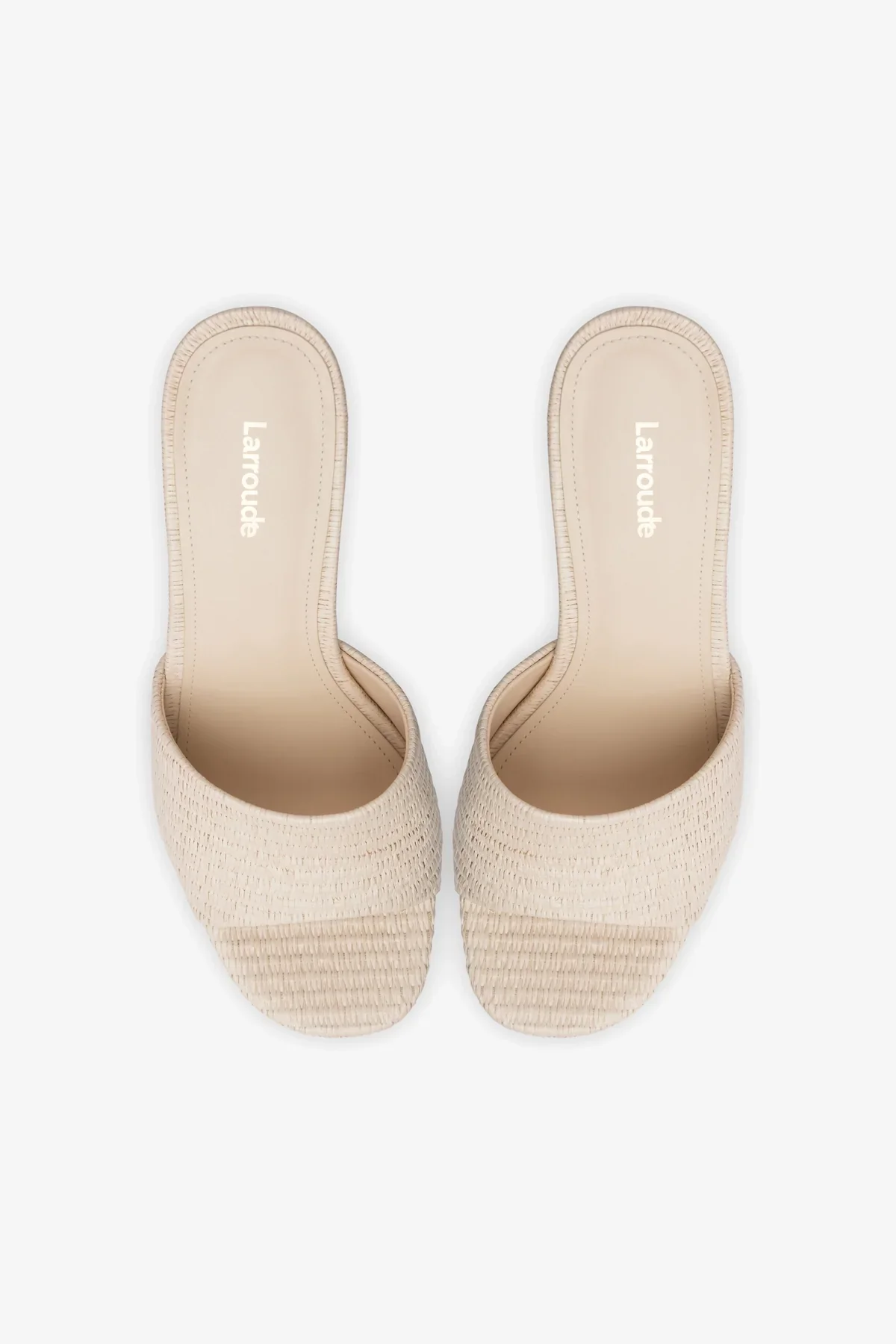 Dolly Mule In Natural Raffia