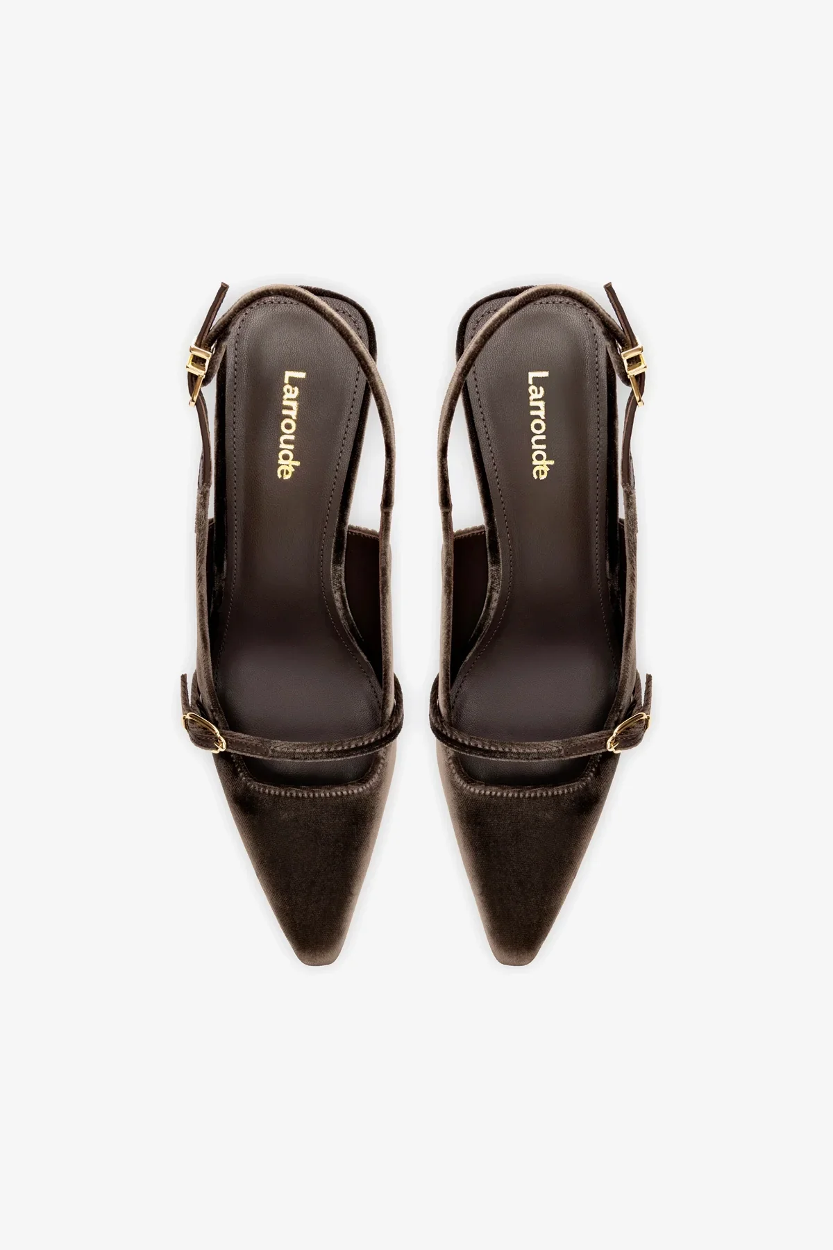 Ines Pump In Expresso Velvet