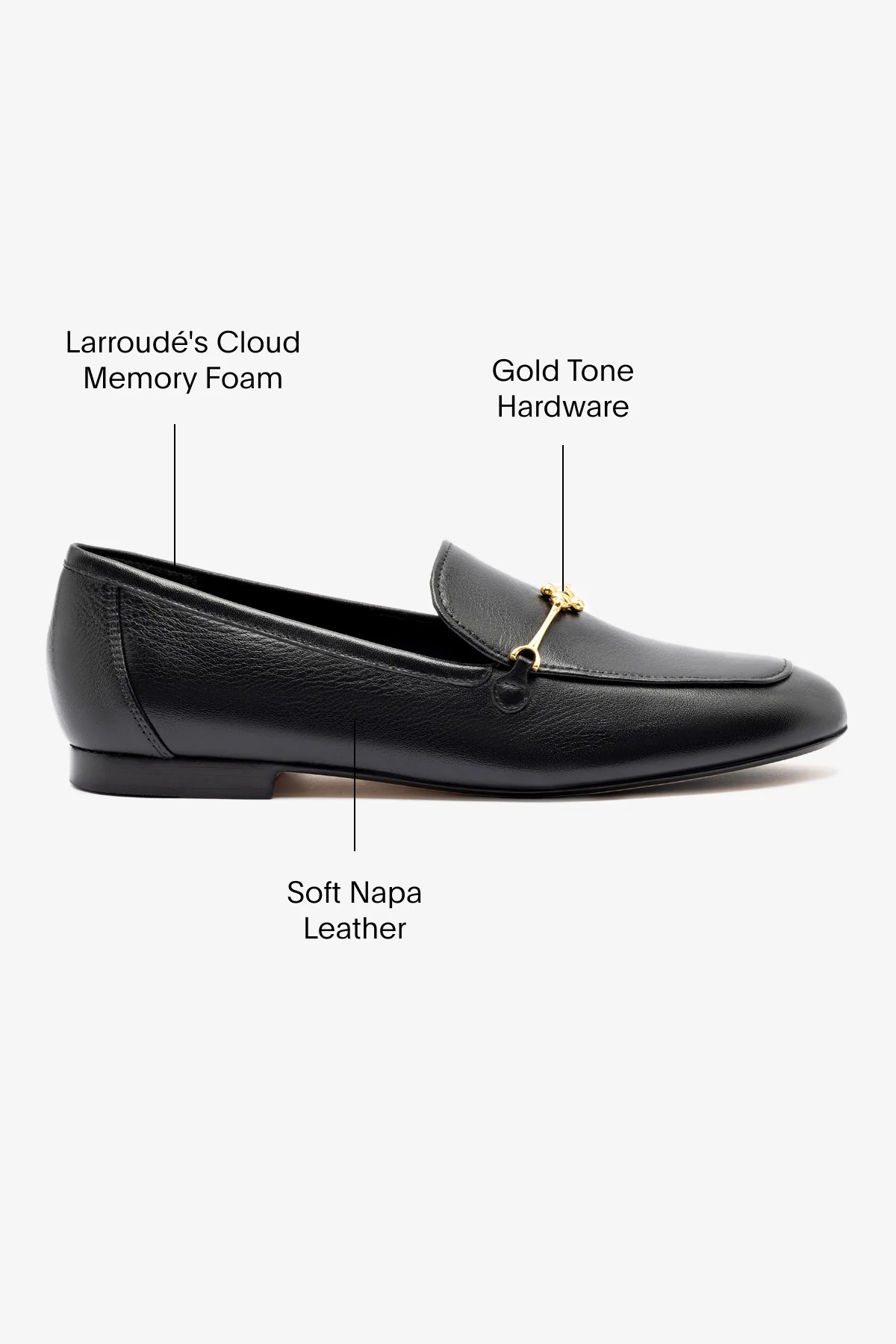 Katherine Loafer In Black Leather
