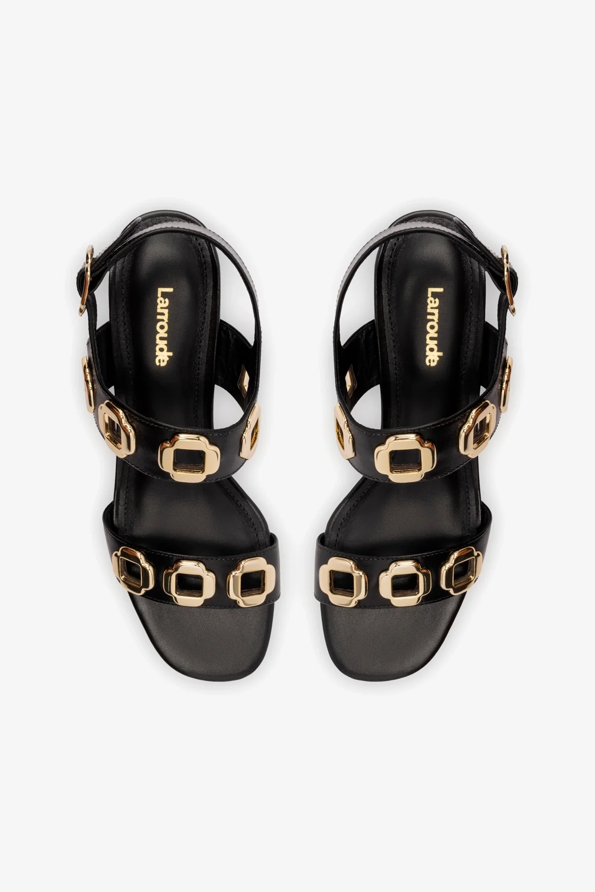 Milan Sandal In Black Leather