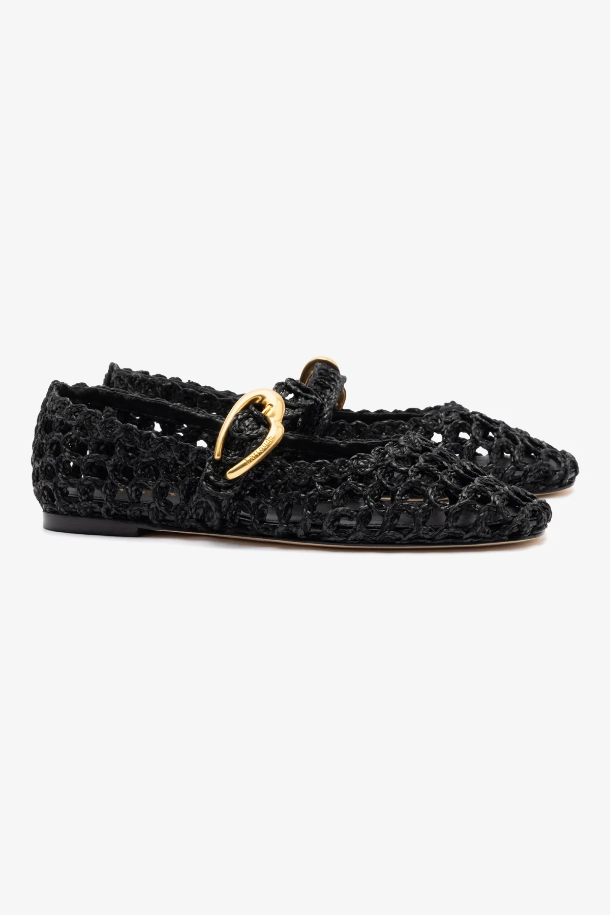 Verona Macrame In Black Embroidered Raffia