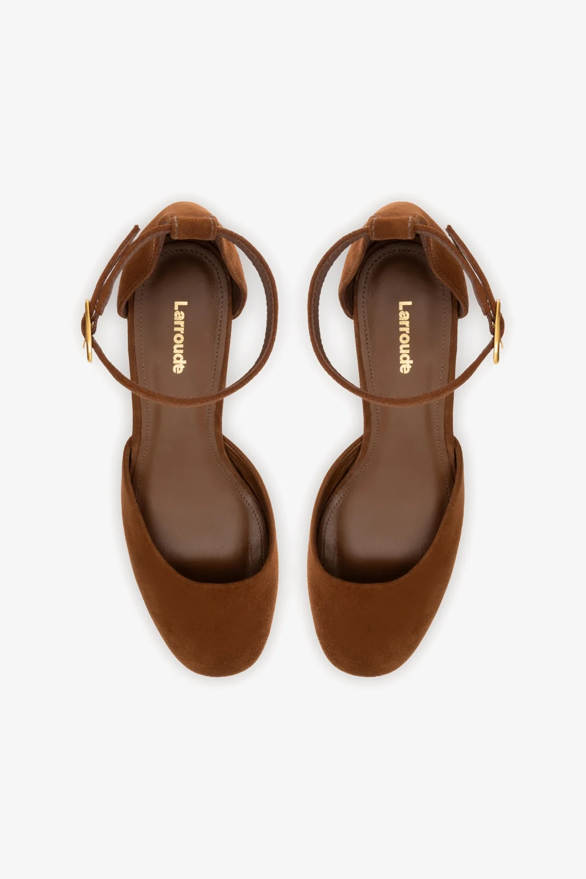 Ari Verona Low Pump In Burnt Umber Suede