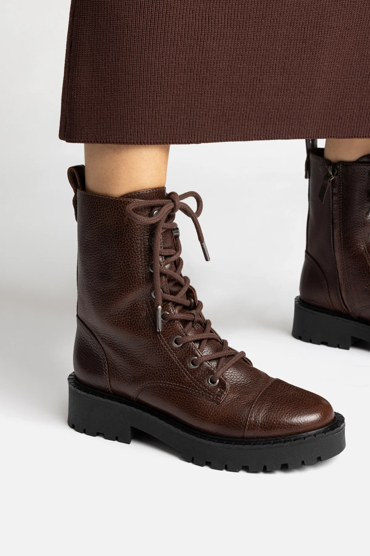Trinity Boot In Brown Leather
