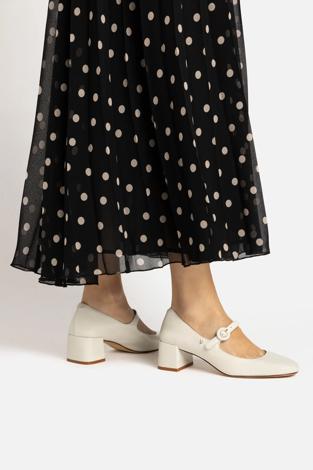 Blair Block Pump In Ivory Patent