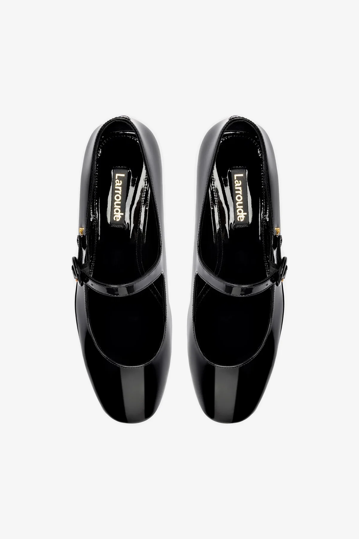 Blair Flatform In Black Patent Leather