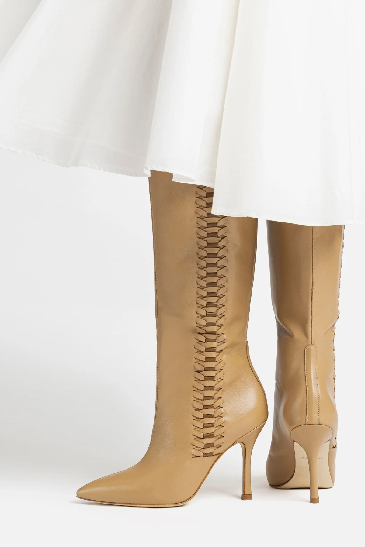 Kate Boot In Peanut Leather