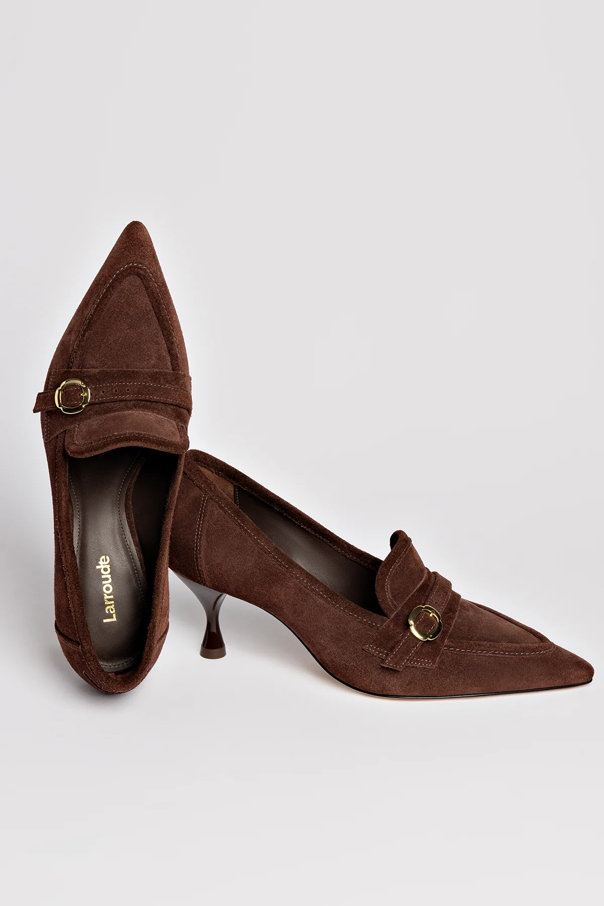 Susan Pump In Brown Suede