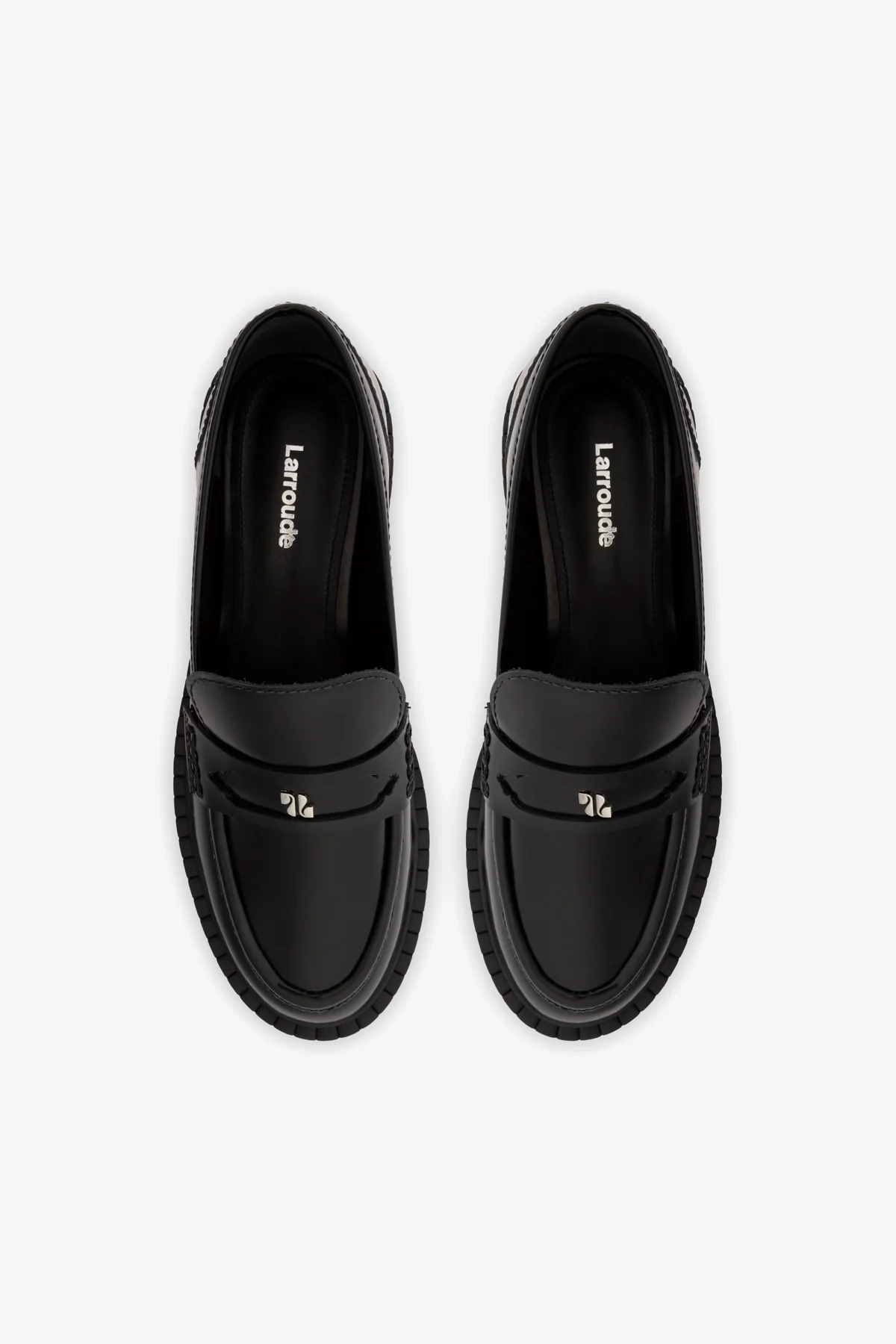 Suki Lugsole Loafer In Black Box Leather