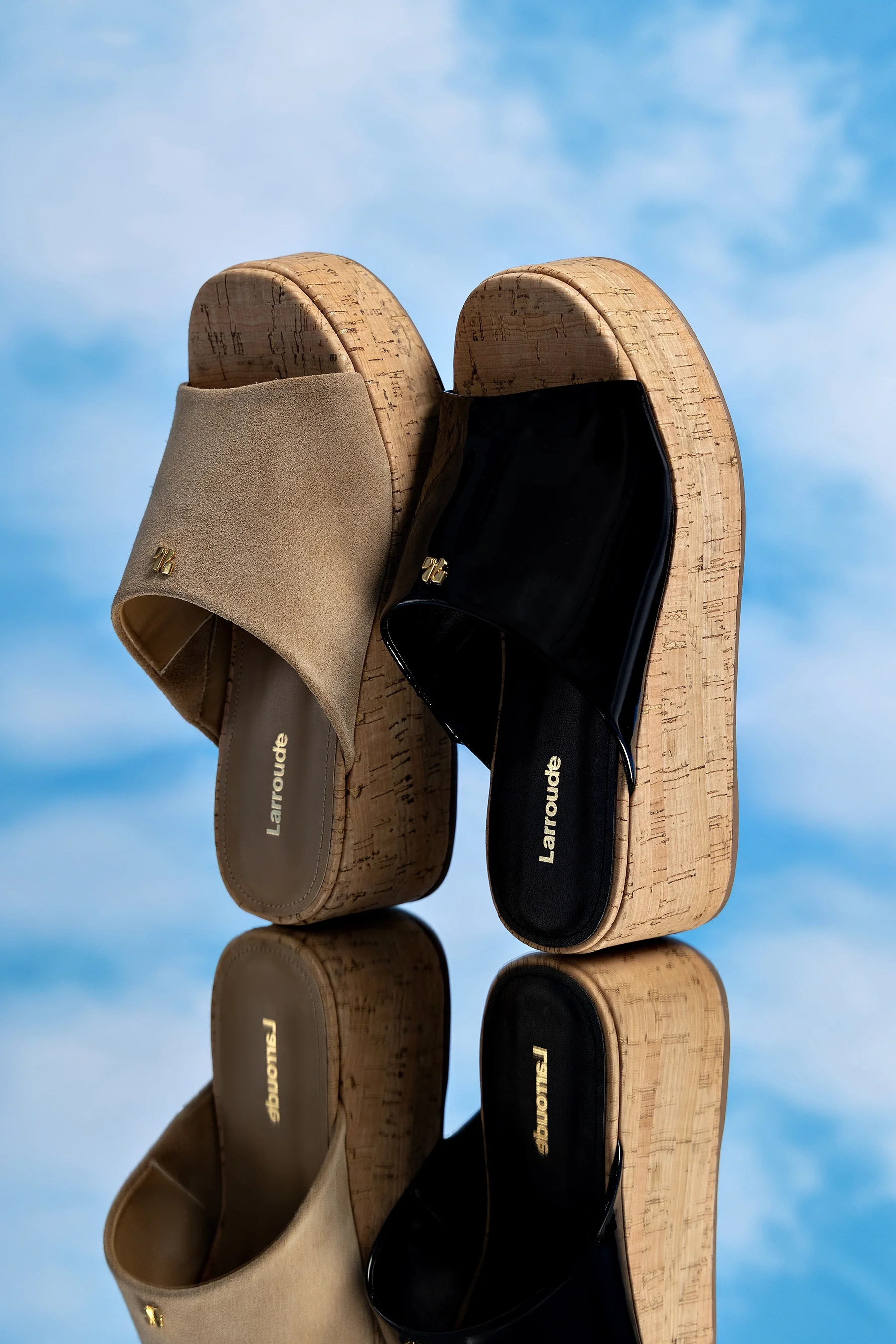 Charli Mule In Black Patent Leather