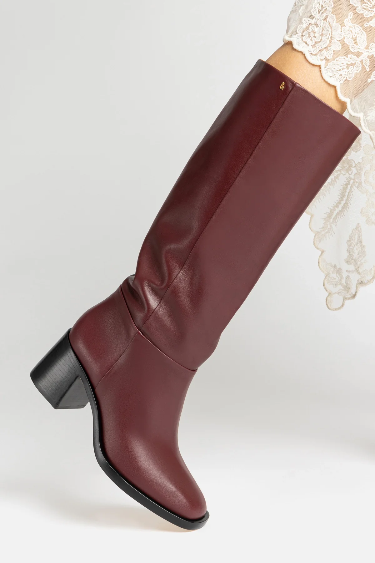 Ricky Boot In Burgundy Leather