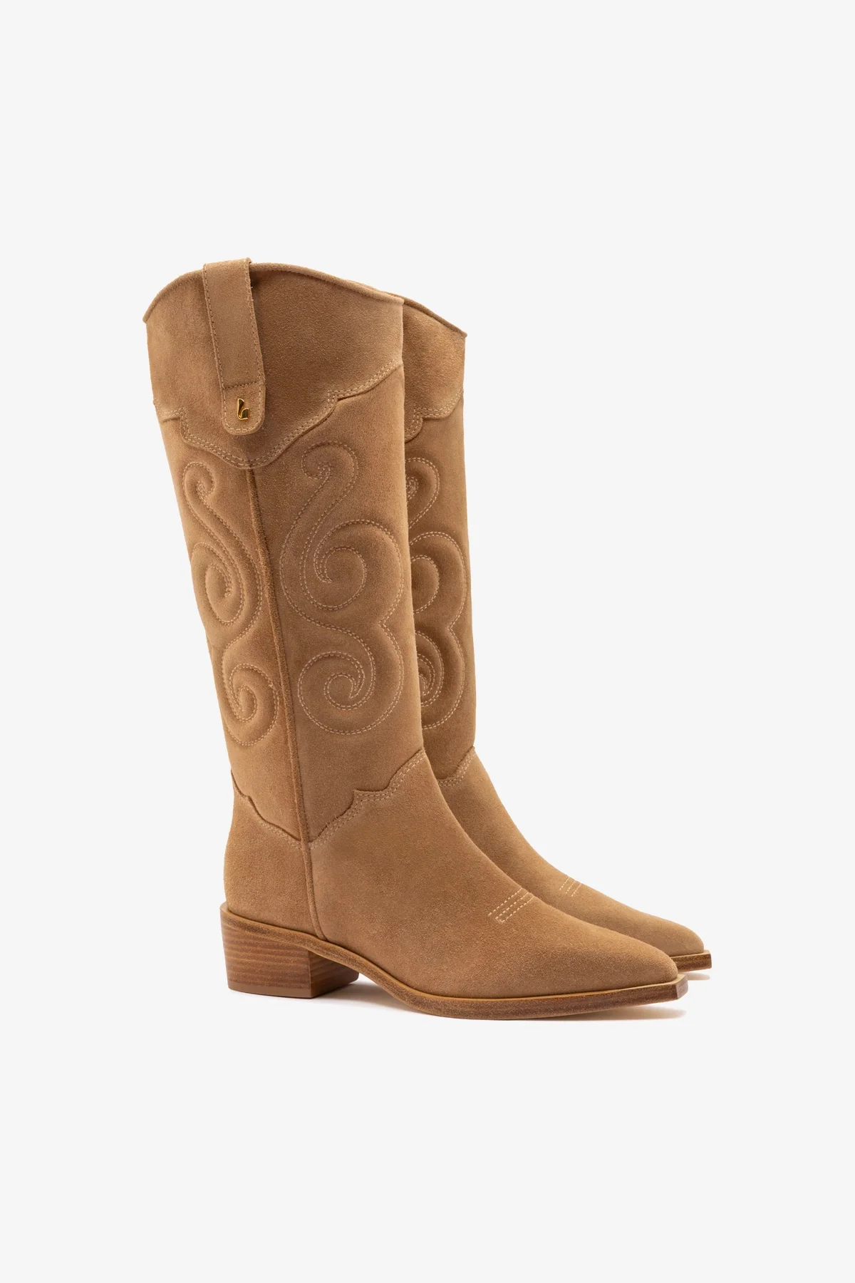 Paloma Boot In Peanut Suede