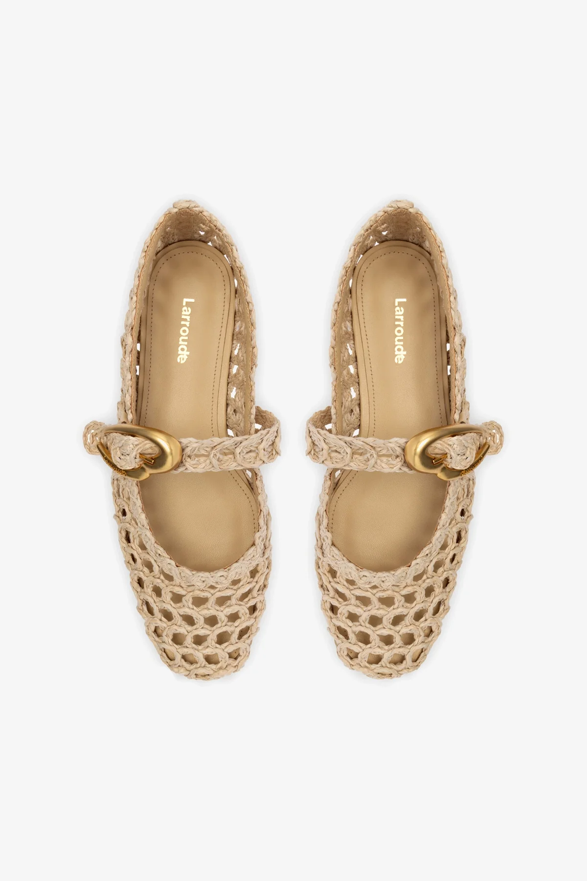 Verona Macrame In Beige Embroidered Raffia