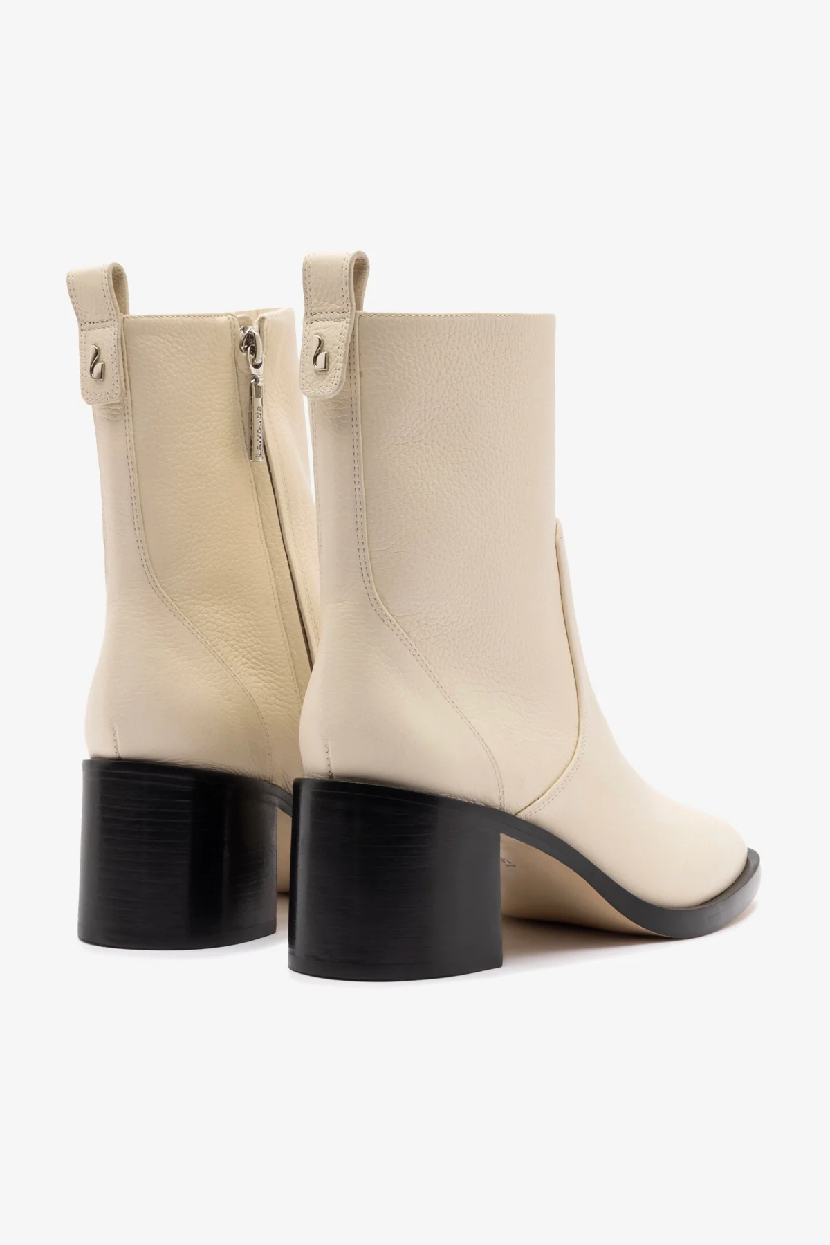 Mini Ricky Boot In Ivory Leather