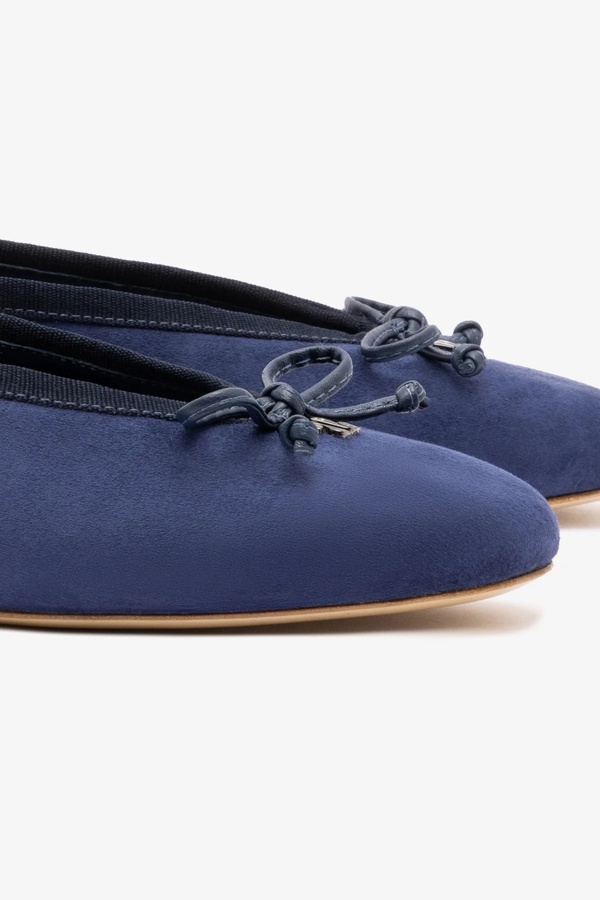 Pavlova Ballet Flat In Indigo Suede