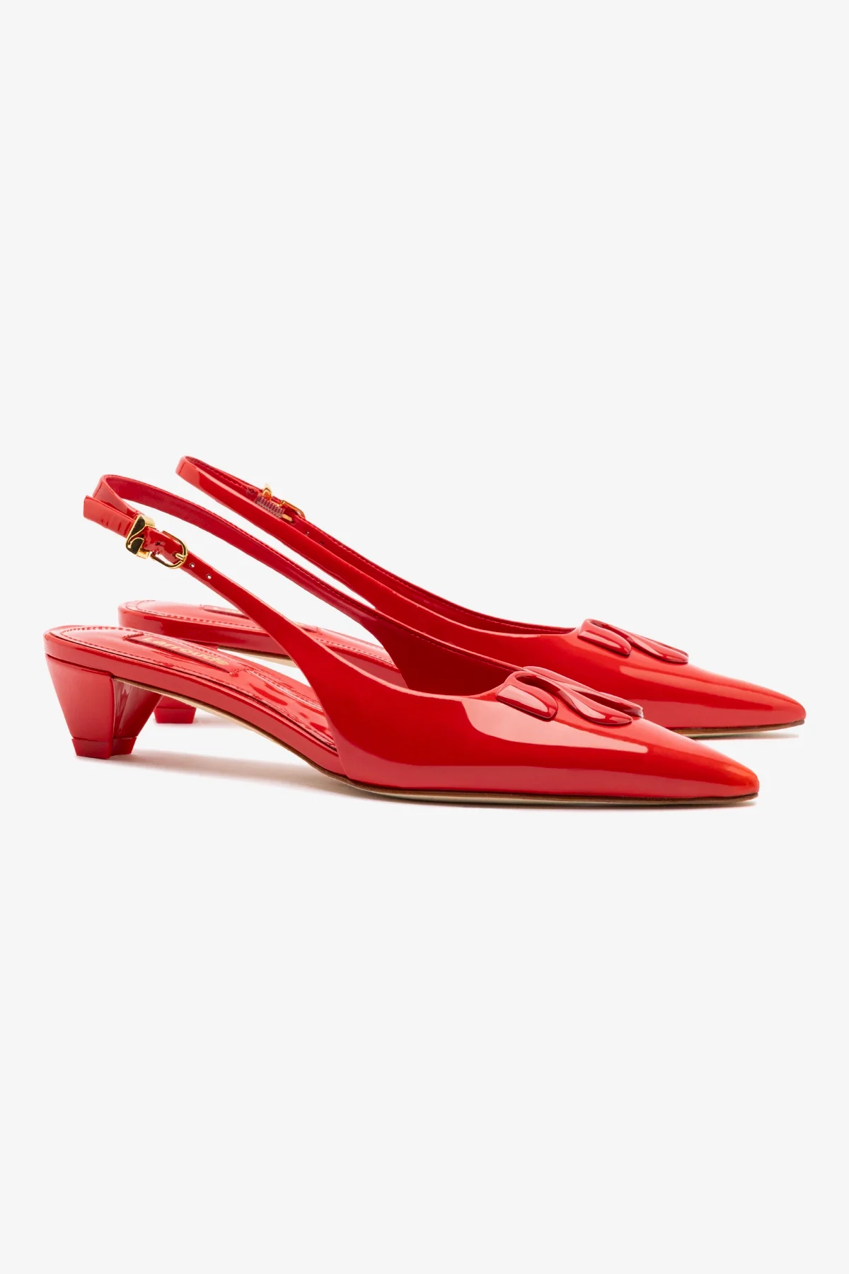Kaitlan LL Low Pump In Scarlet Patent Leather