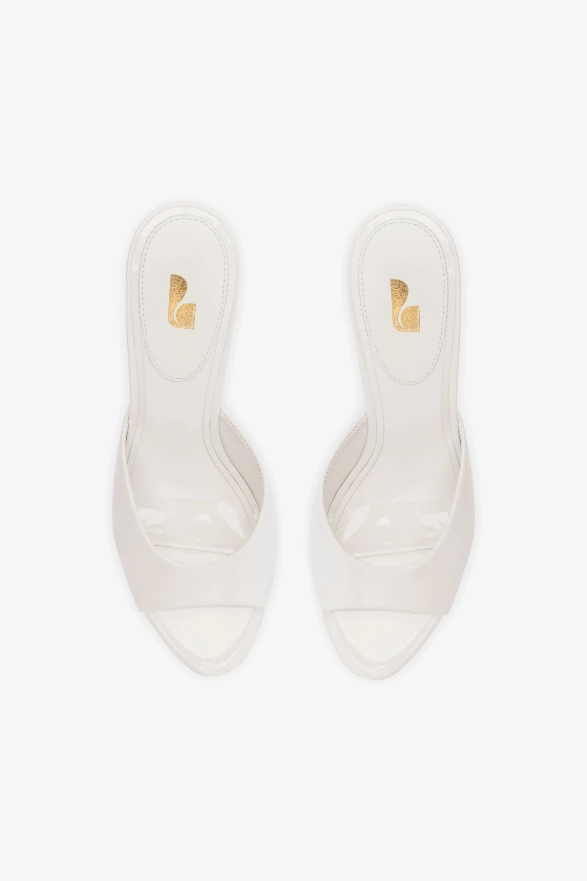 Jasmine Hi Mule In White Leather