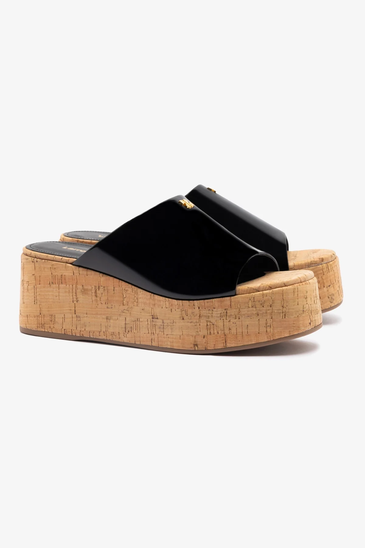 Charli Mule In Black Patent Leather