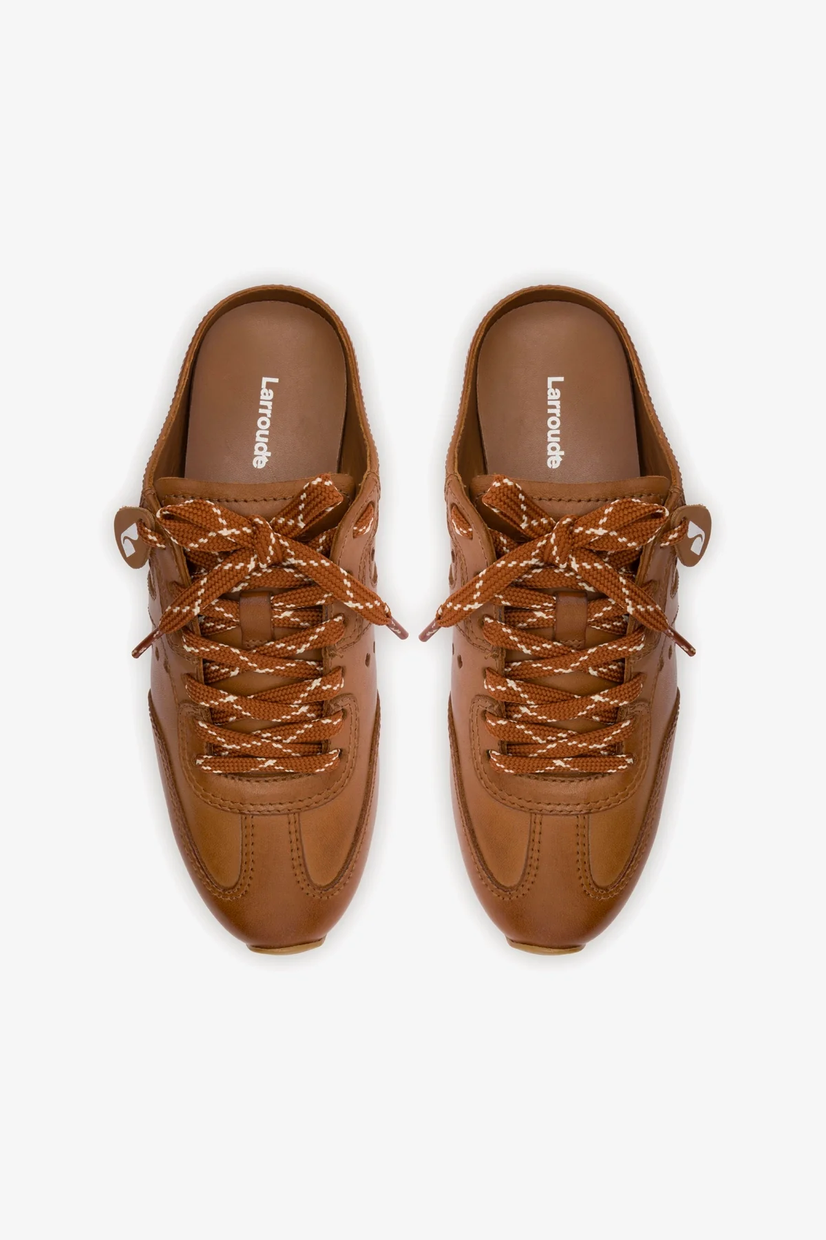 Stella Mule In Caramel Leather