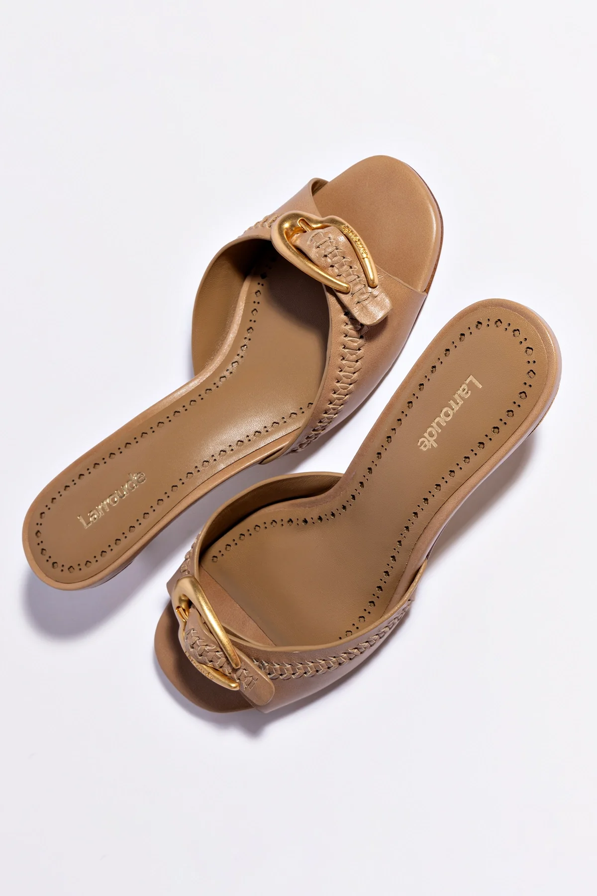 Verona Mule In Hazelnut Leather