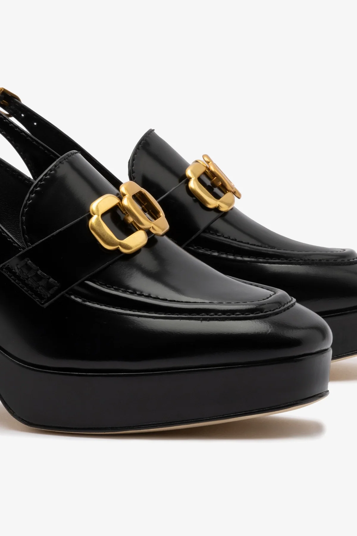 Harrington Loafer Low In Black Box Leather