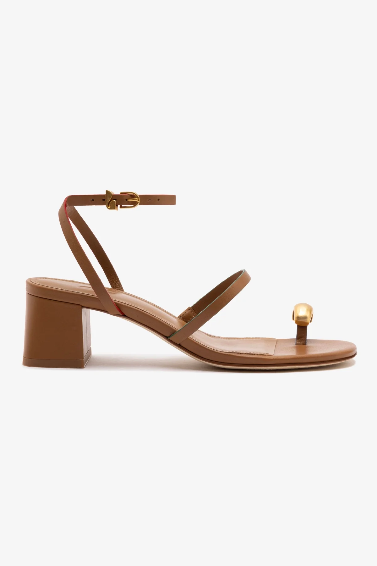 Biarritz Block In Caramel Leather